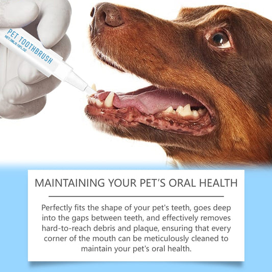 Soft Breath Care Pet Toothbrush Pen